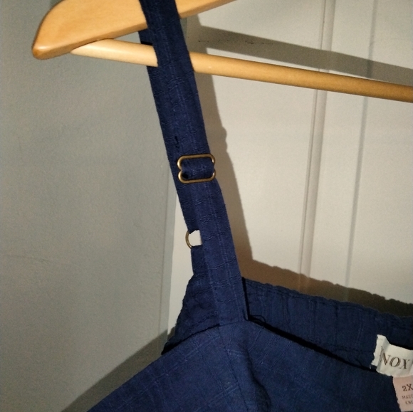 🤎Knox Rose tiered navy blue dress with pockets - Picture 6 of 8